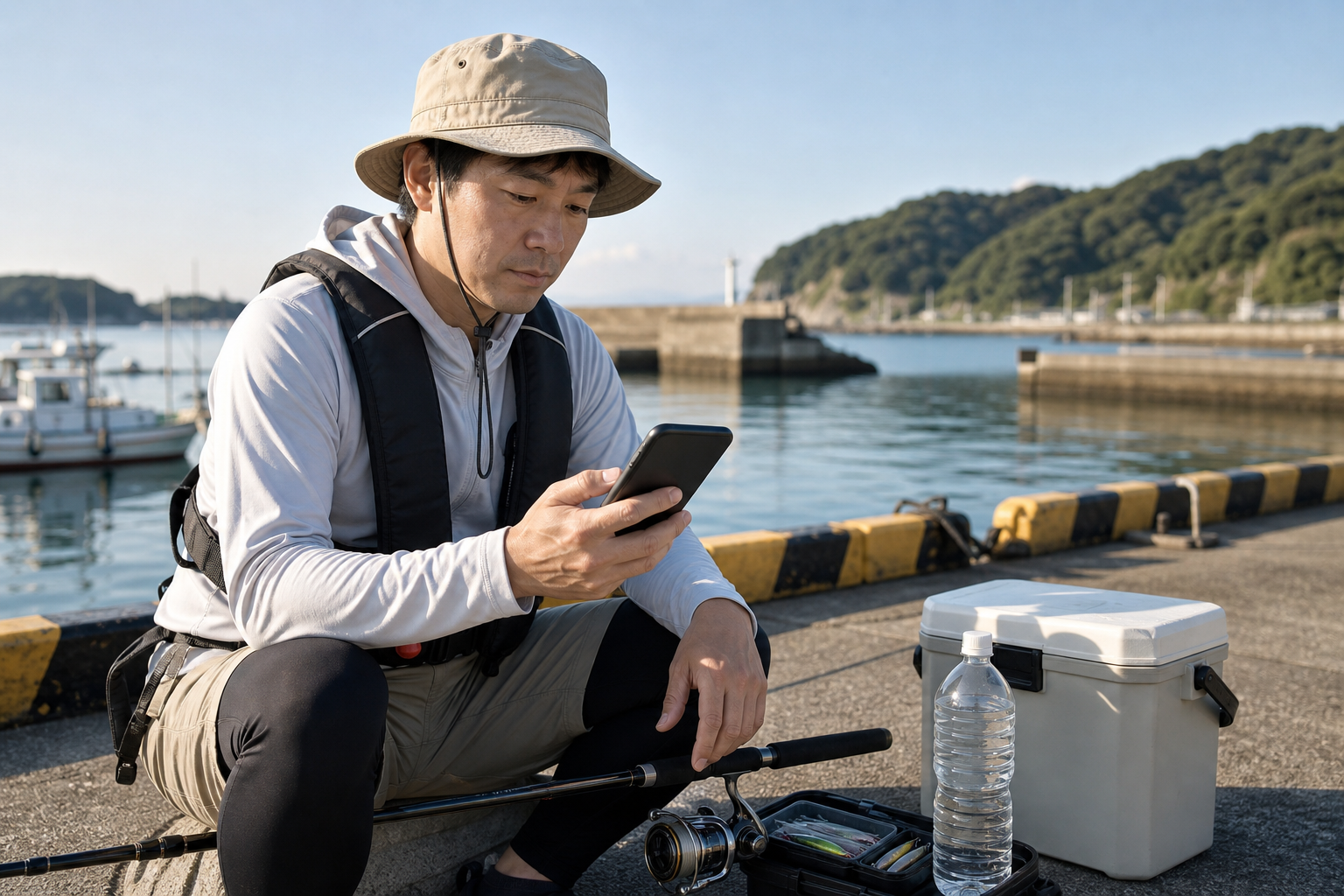 夏の釣りの暑熱対策と安全装備を出発前に確認するチェックリスト