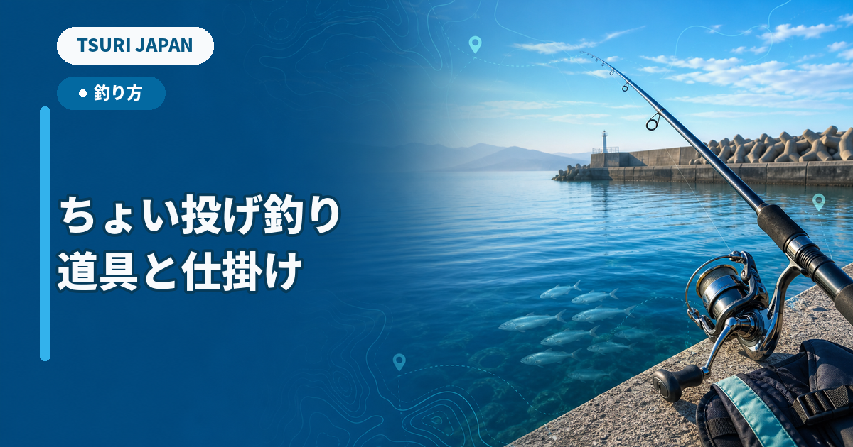ちょい投げ釣り初心者の確認図1