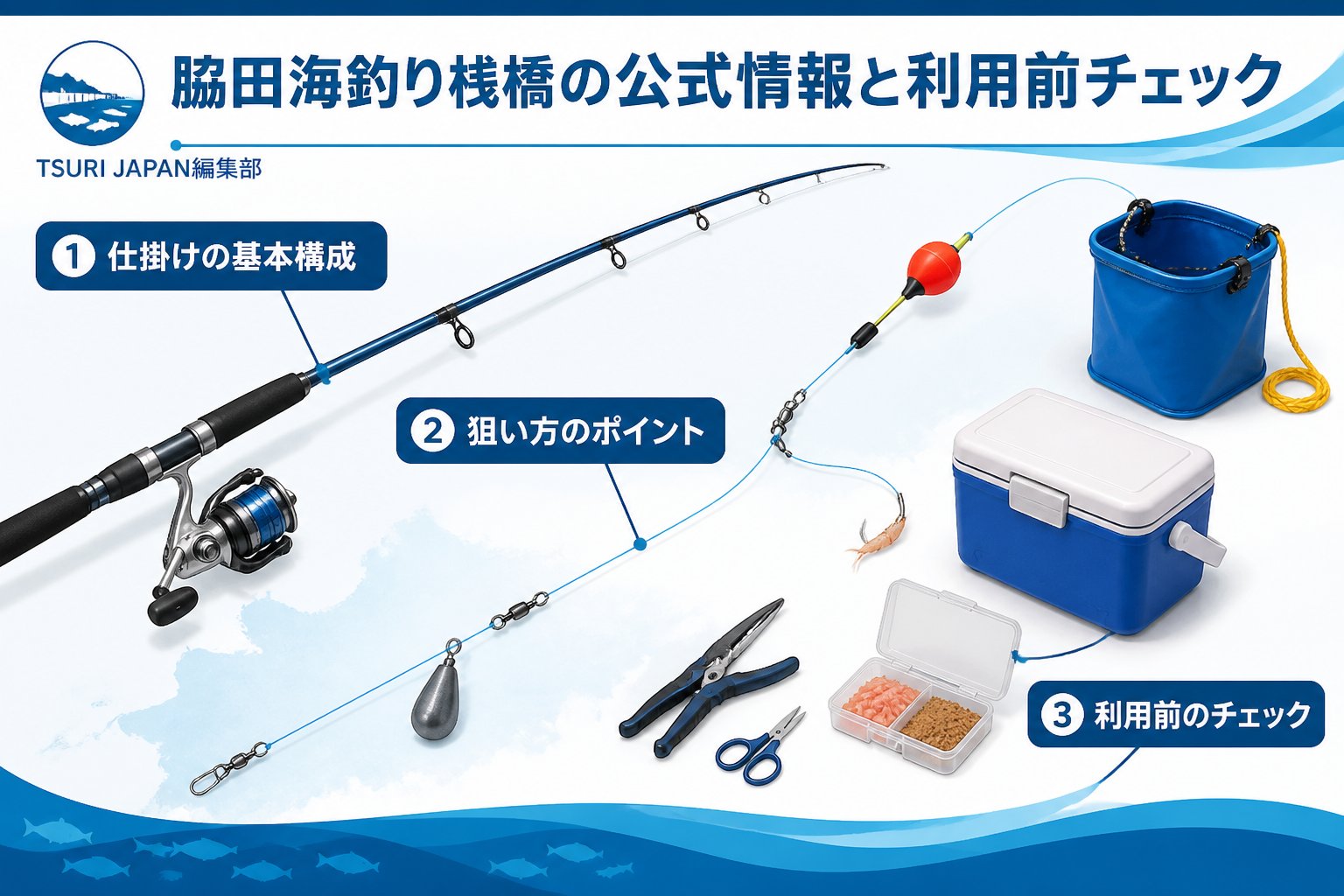 釣り場 脇田海釣り桟橋の公式情報と利用前チェック