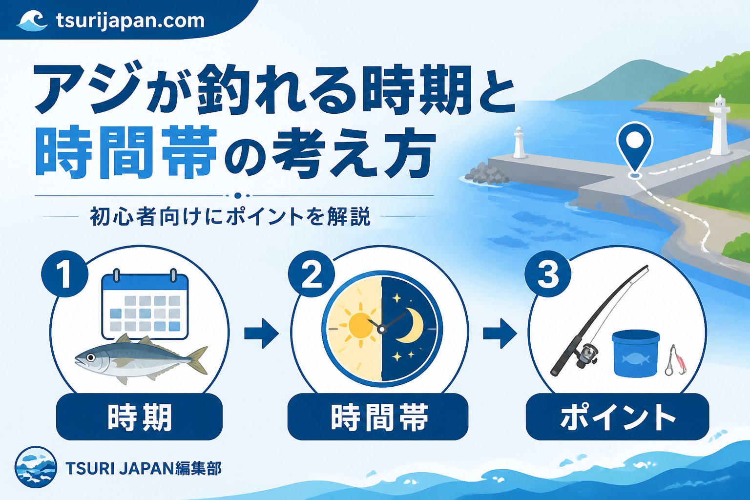 魚種 アジが釣れる時期の特徴と季節ごとのポイント