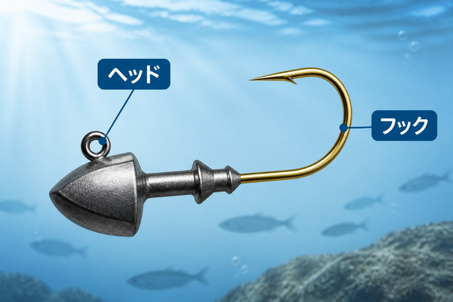 釣具 釣り初心者のアジング用ジグヘッドランキング:ヘッド材とフックで比較の比較基準