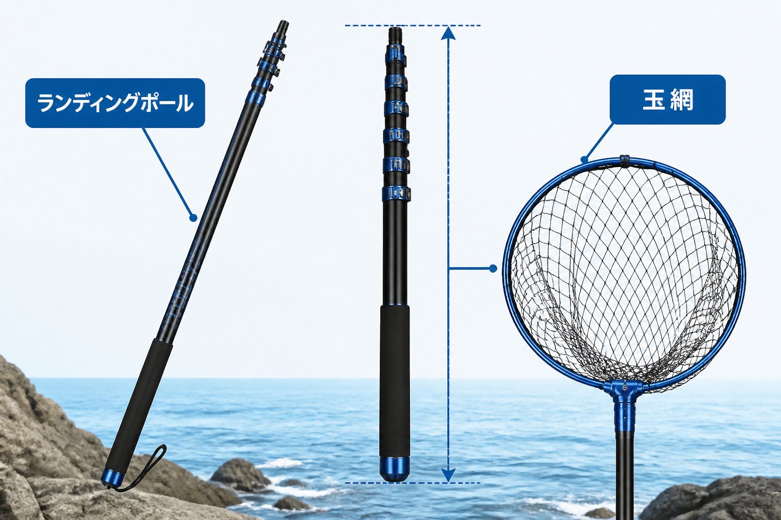 釣具 釣り初心者のランディングポールランキングの比較基準