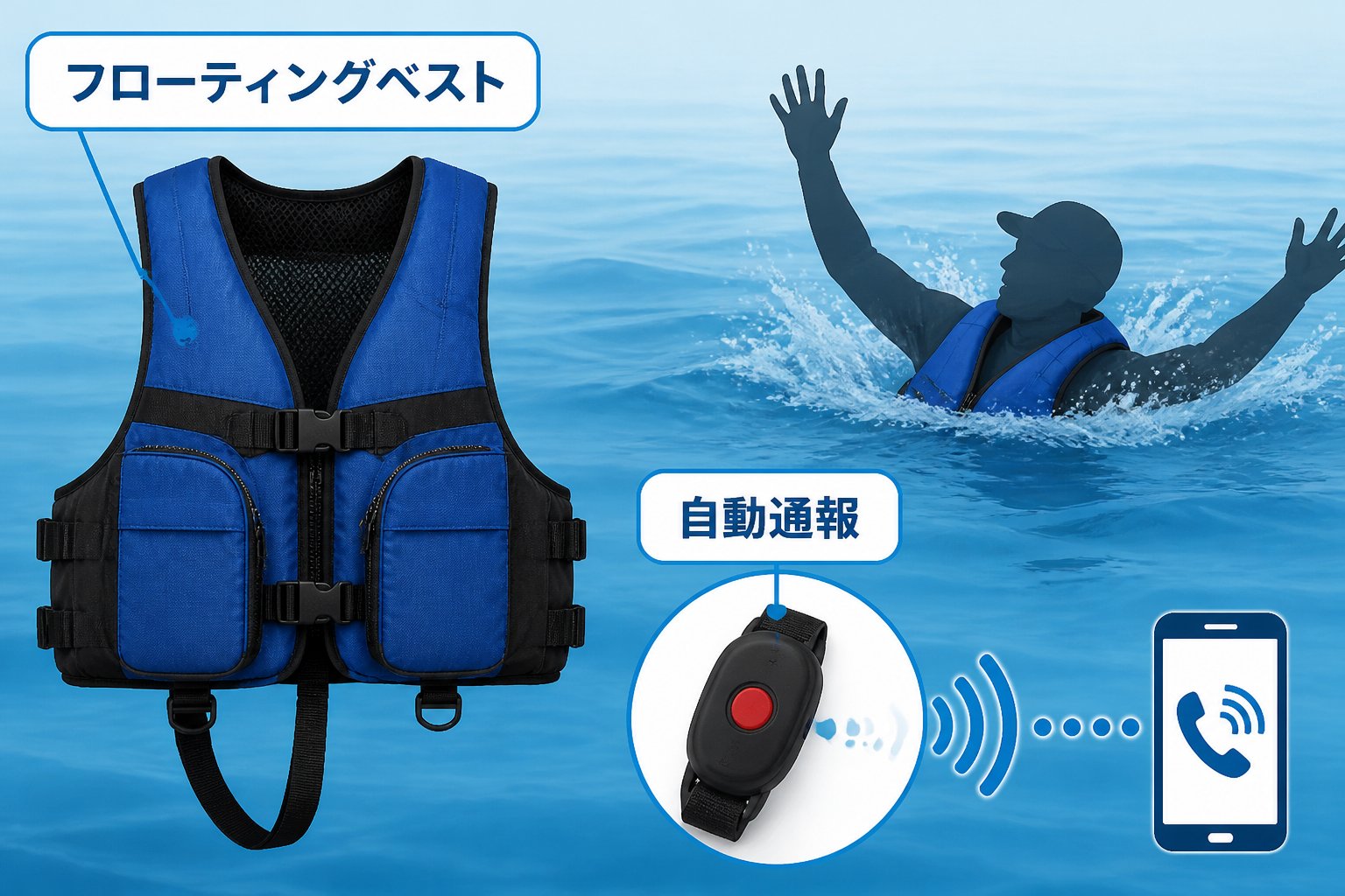 釣具 第1位：DAIWA DF-3324JM フローティングアラートベスト