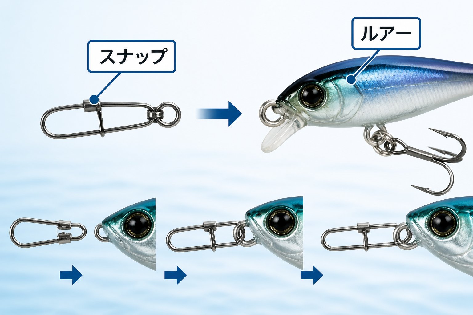 釣具 第2位:DAIWA 月下美人 ナインスナップ