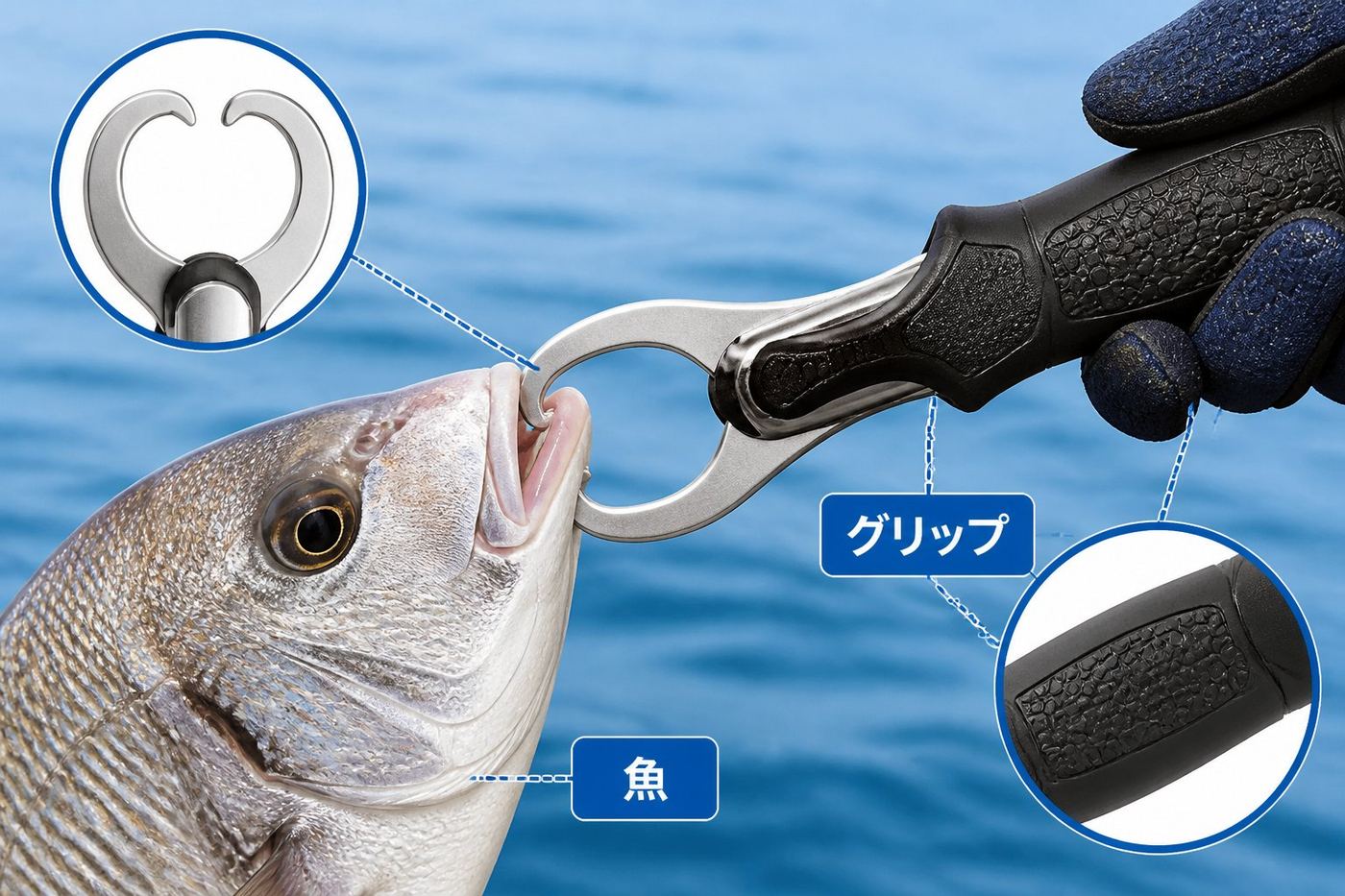 釣具 釣り初心者のフィッシュグリップ計測ランキングの比較基準