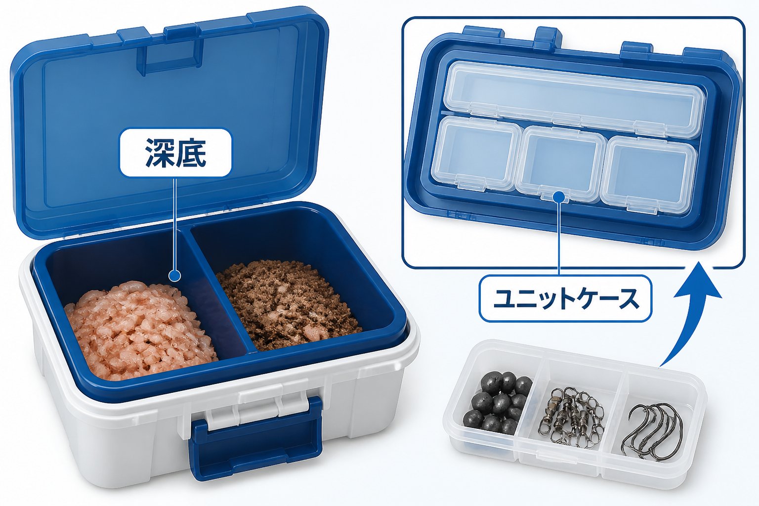 釣具 釣り初心者のエサ箱ランキングの比較基準