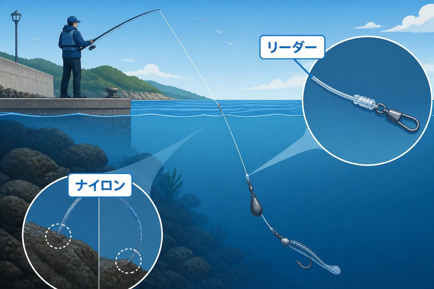 釣具 第2位:フロロカーボン