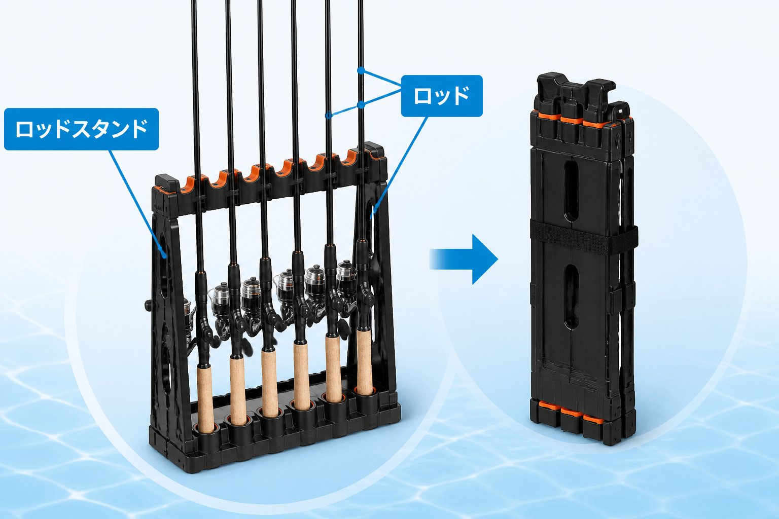 釣具 第1位：DAIWA プレッソロッドスタンドα452