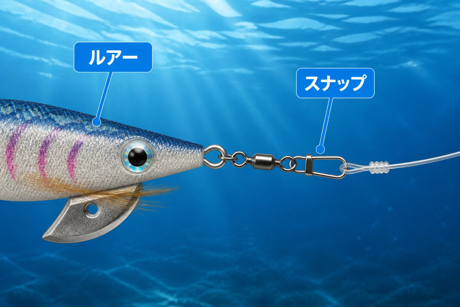 釣具 釣り初心者のエギング用スナップランキング:装着と適合号数で比較の比較基準