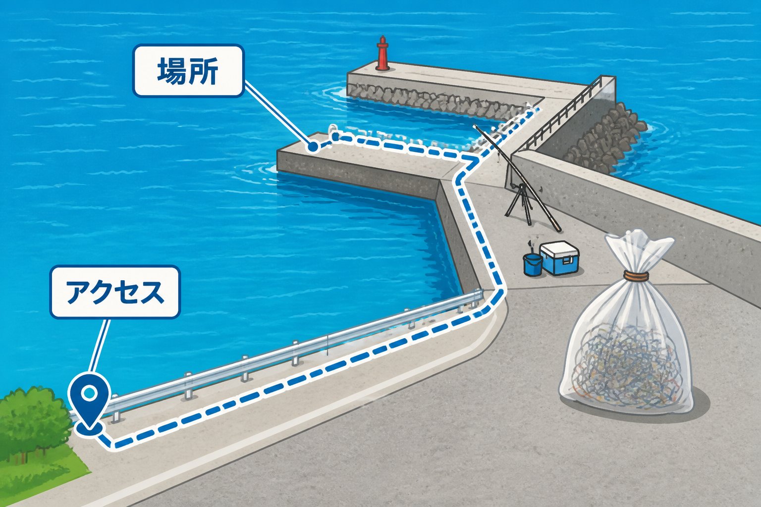 釣具 第2位:ゴミ回収用の袋