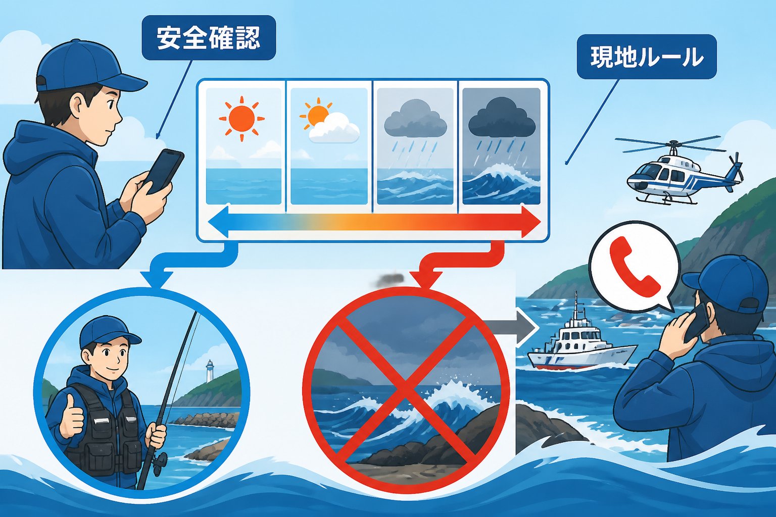釣り方 ルアー釣り初心者 海 必要なものを揃え安全に楽しむための注意点