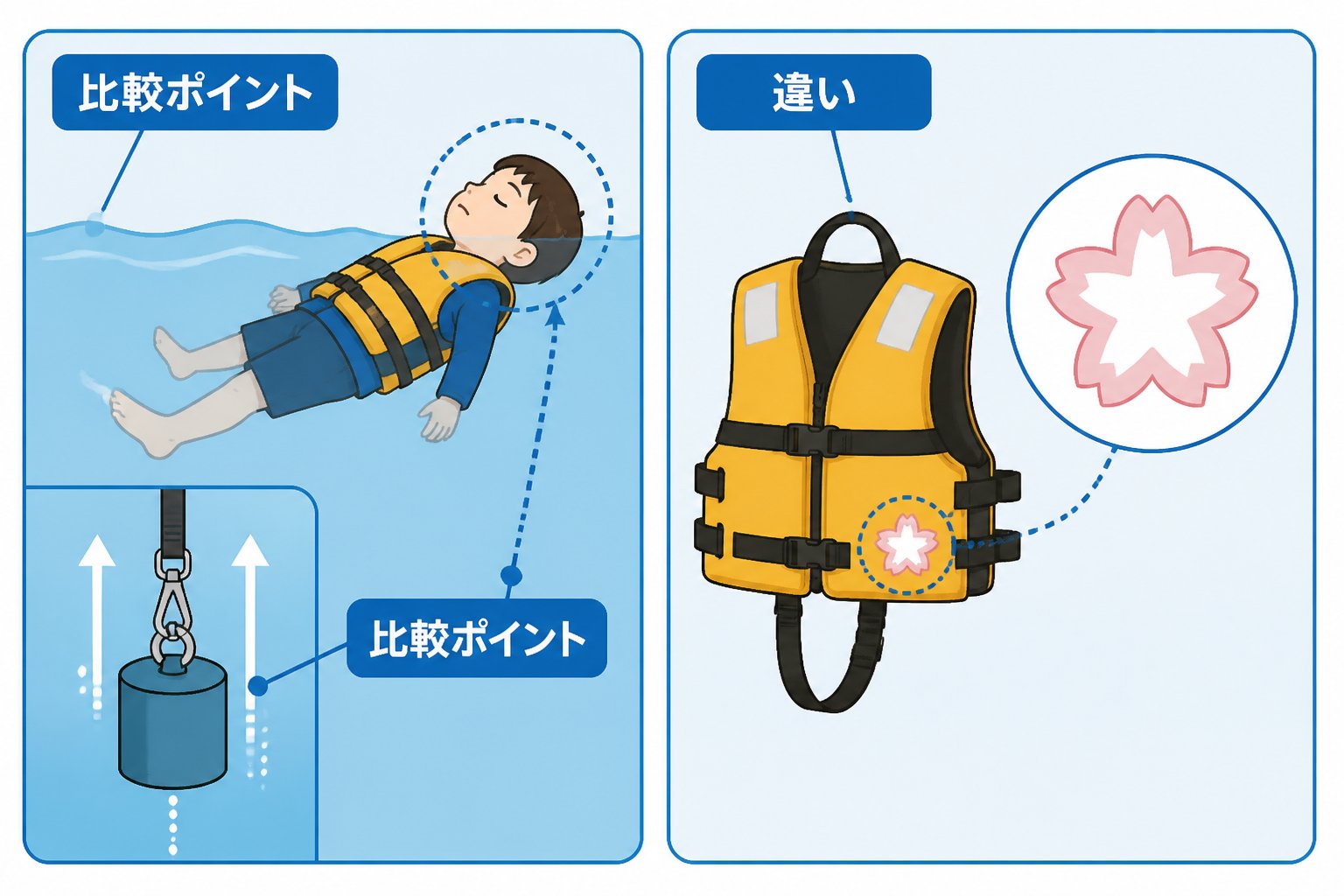 釣具 釣りに行く子供用ライフジャケットの選び方のポイント