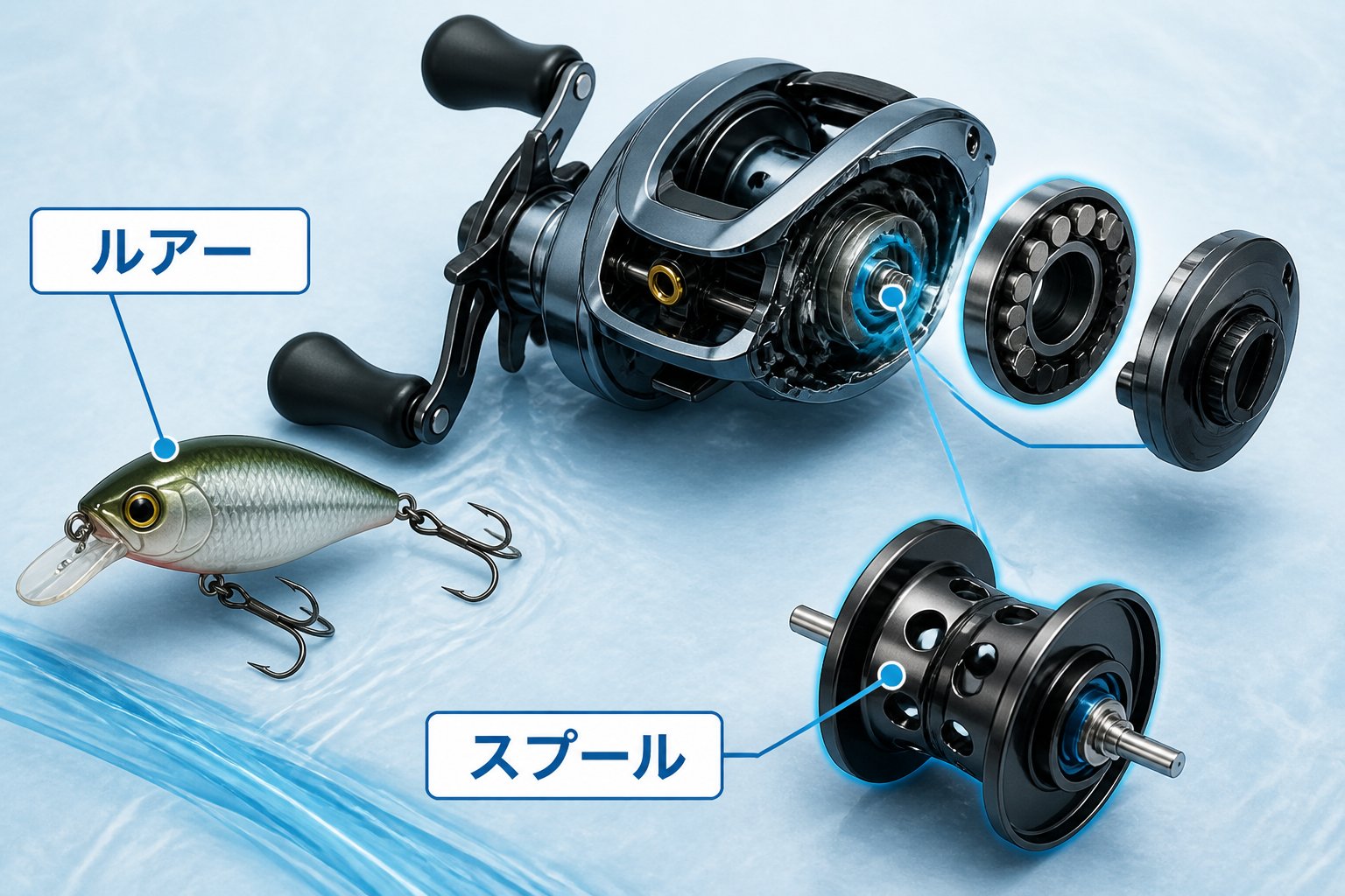釣具 釣り初心者がベイトリールのブレーキ仕組みで比べるランキングの比較基準