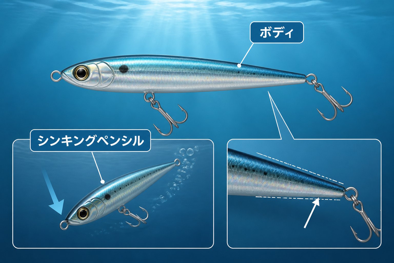 釣具 釣り初心者のメバリング用プラグをタイプ別に比べるランキングの比較基準