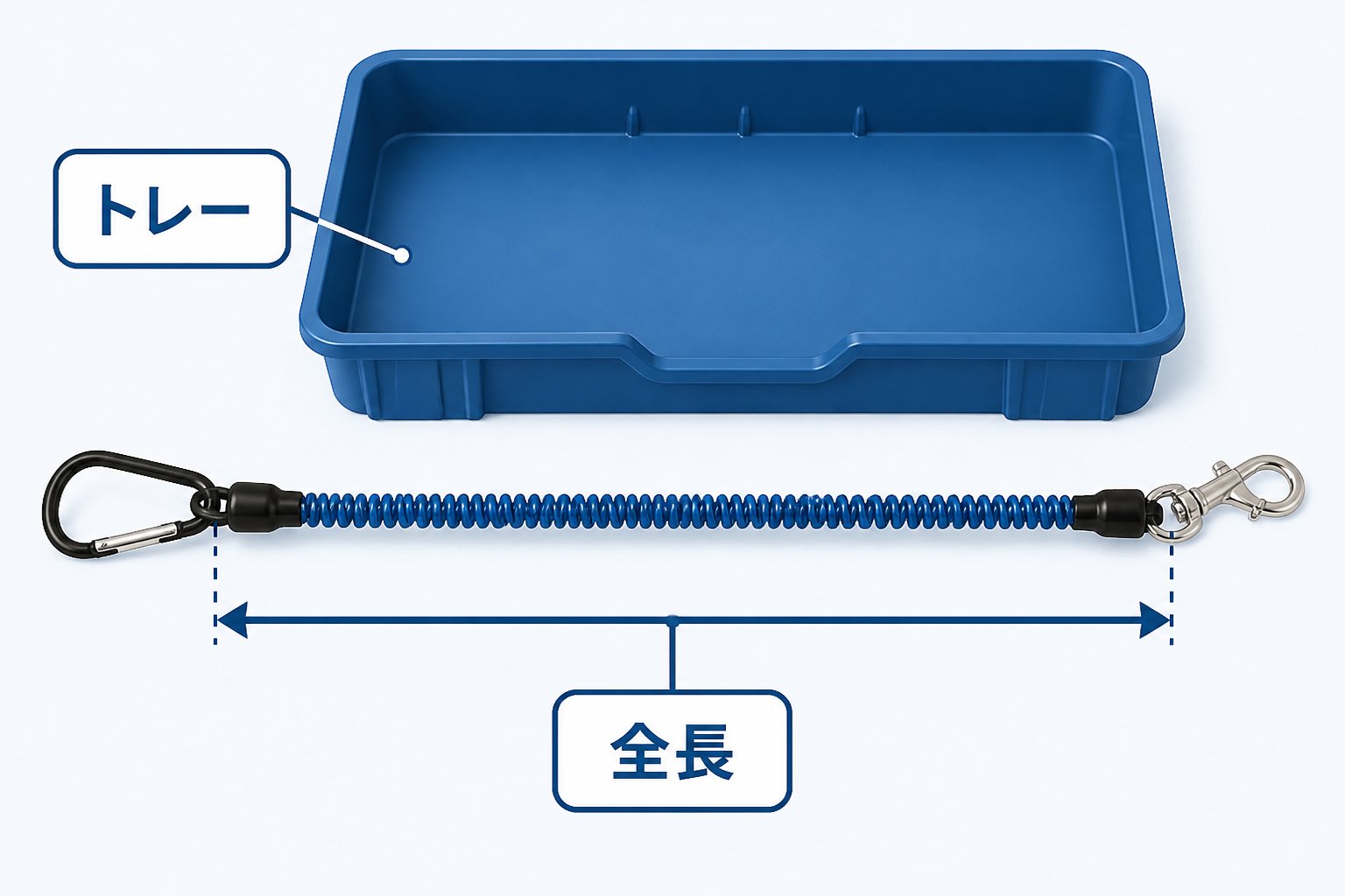 釣具 尻手ロープのメーカー公式『最大使用全長』を比較するランキングの比較基準