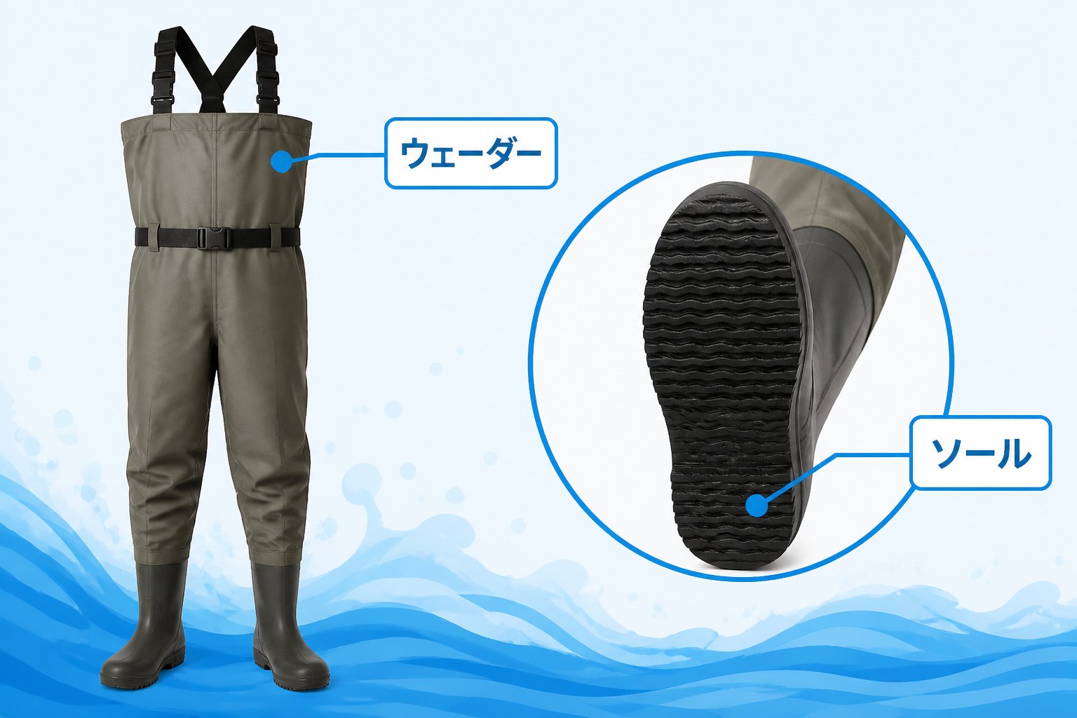 釣具 第2位：SHIMANO ハイパーウェーダー チェストハイ ラジアル FF-054T