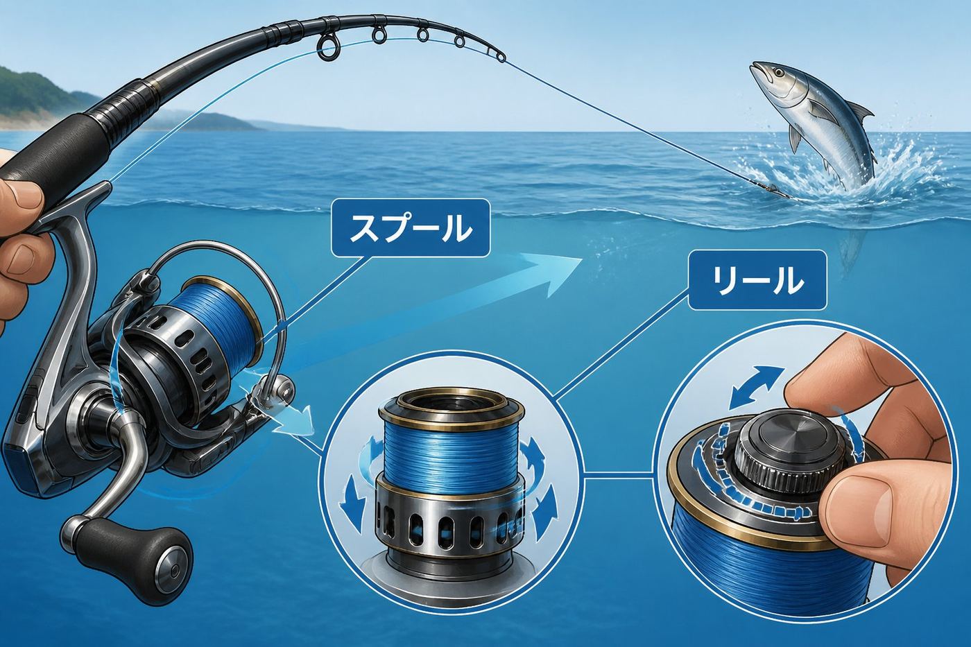 釣具 リールのドラグが必要な理由と仕組みとは