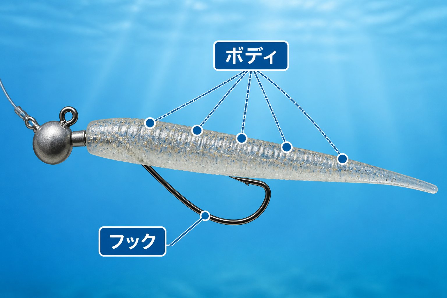 釣具 釣り初心者のアジング用ワームを形状別に比べるランキングの比較基準