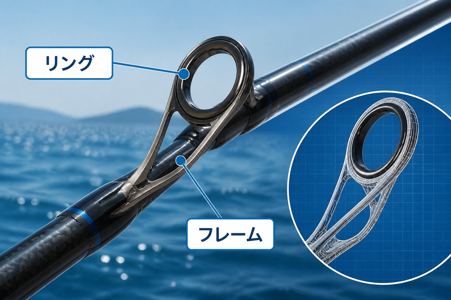 釣具 タチウオのテンヤ用ロッドを調子で比べるランキングの比較基準